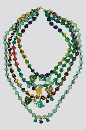 Silk Pandora Necklace