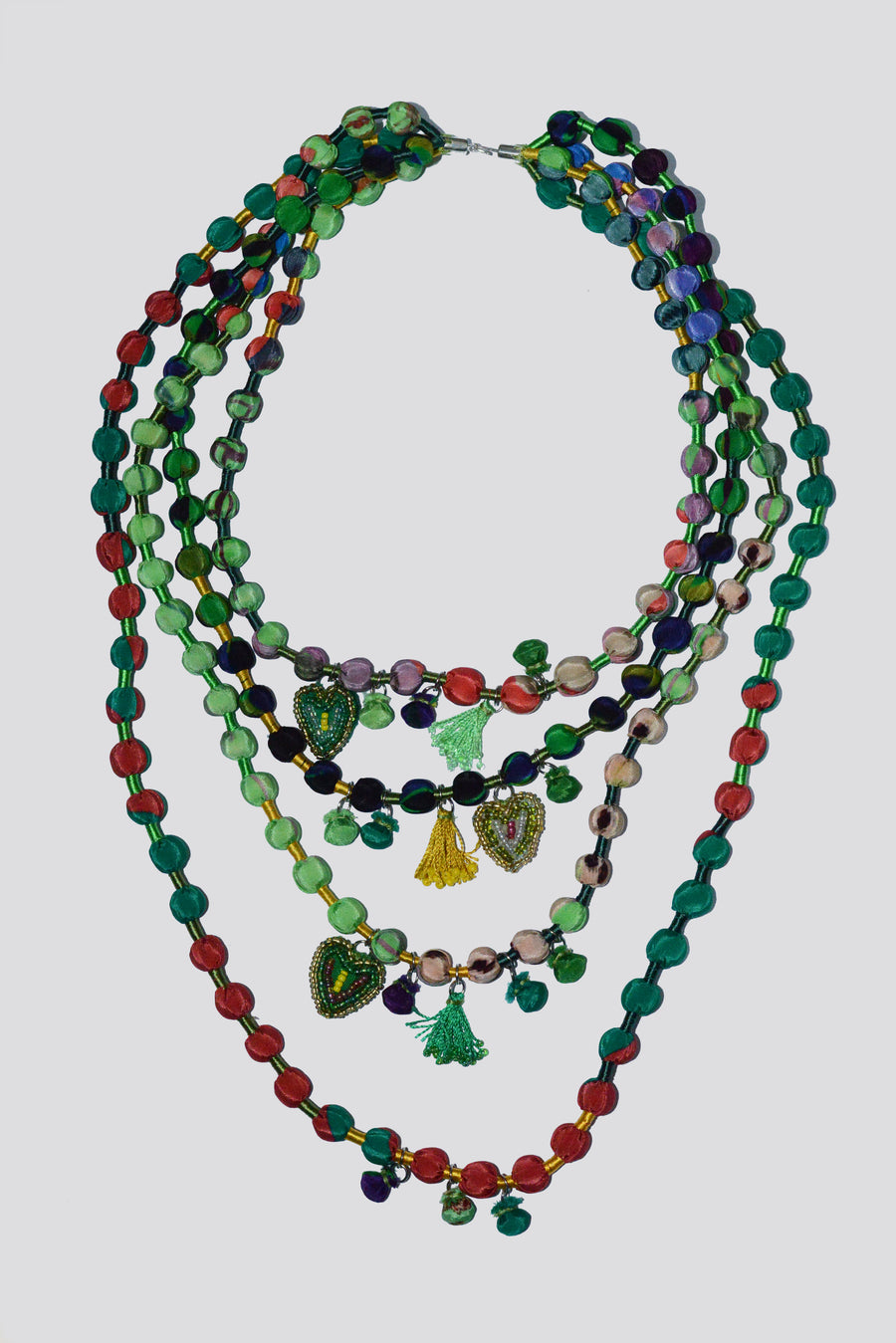 Silk Pandora Necklace