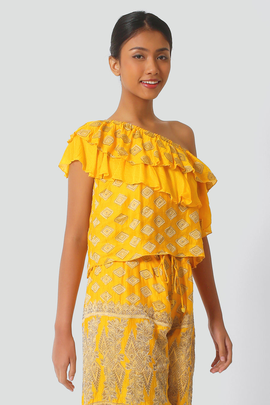 Hanne Silk Top (7644407857348)