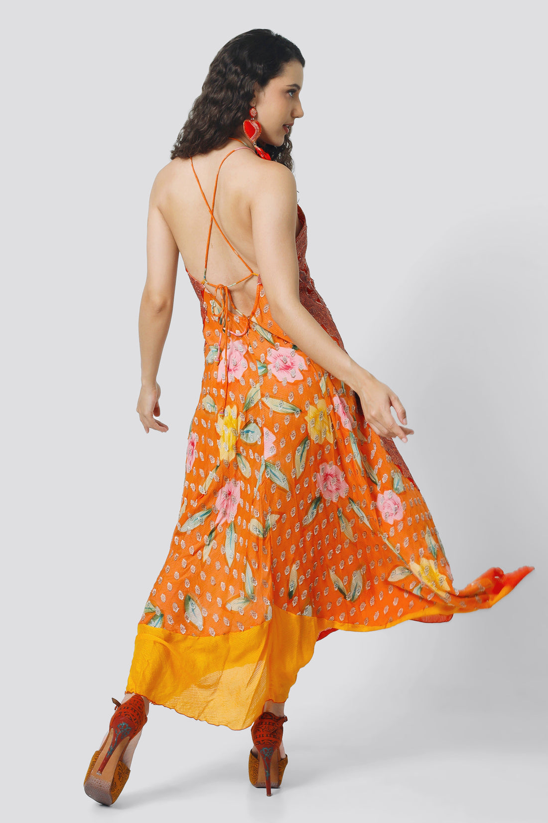 Hillary Dress - Hand Painted