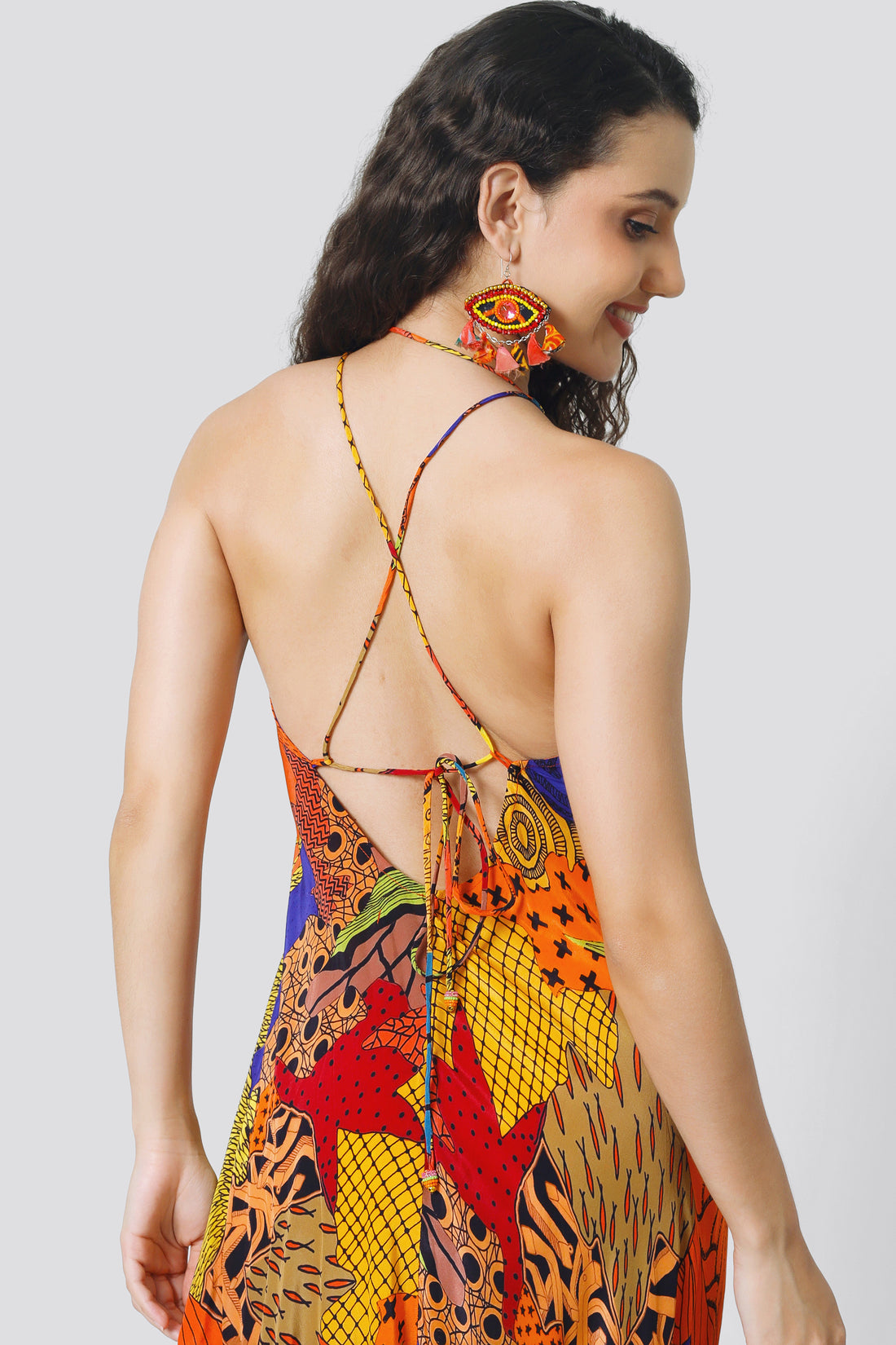 Charlene Dress – Digital African Print