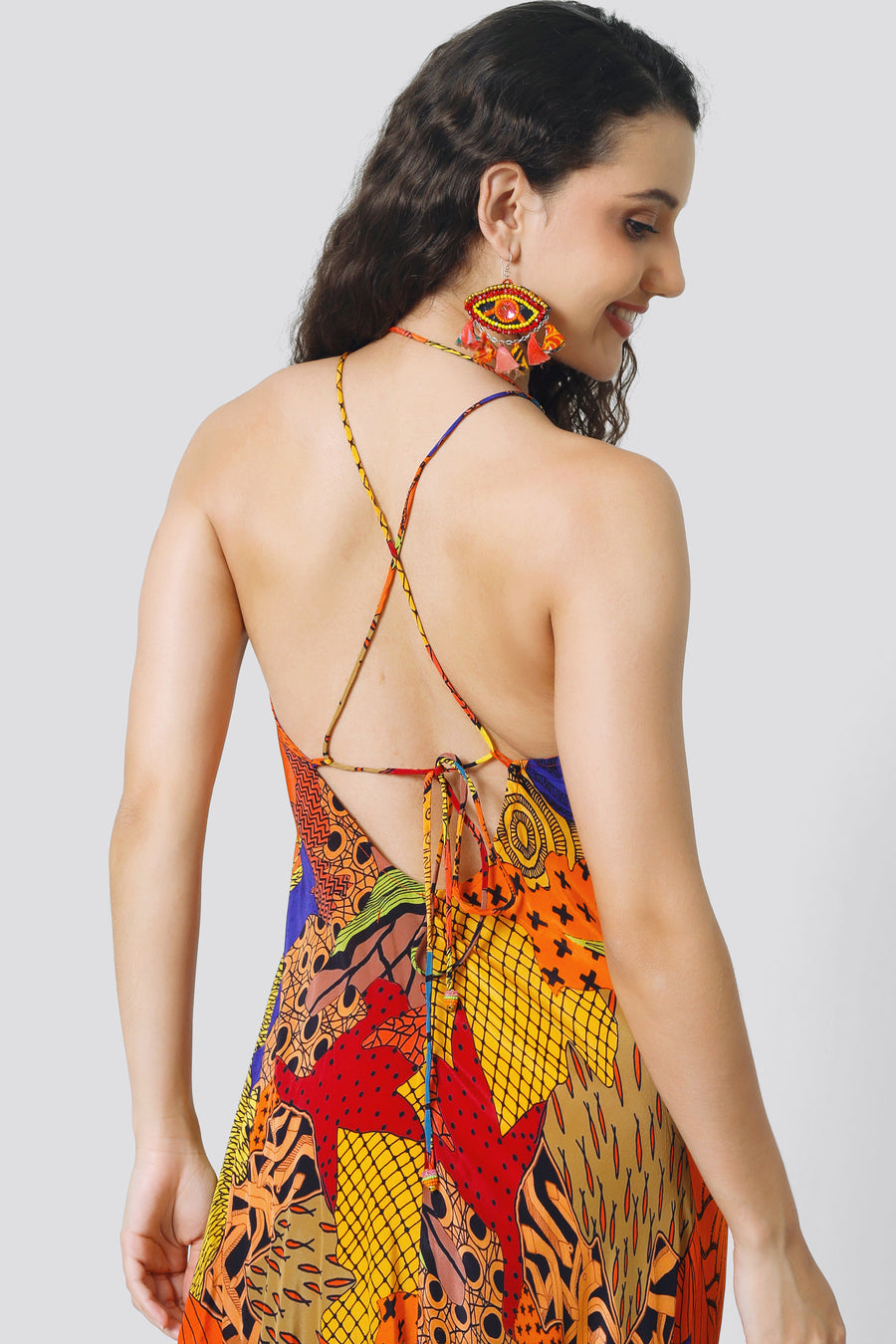 Charlene Dress – Digital African Print