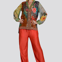 Cerelia - Georgette Digital Print Shirt