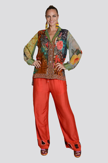 Cerelia - Georgette Digital Print Shirt