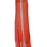 Classic Indy Dress - Hand Cut Silk With Hand Beaded Buttons (315745271849)