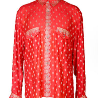 Dylan Shirt - Hand Cut Silk Men's Shirt (3567078506601)