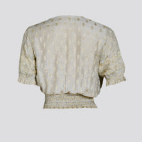 Alquinsha - Hand Cut Silk Top (6182244843716)