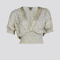 Alquinsha - Hand Cut Silk Top (6182244843716)